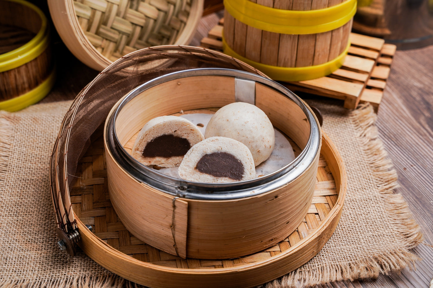 Wholemeal Red Bean Pau