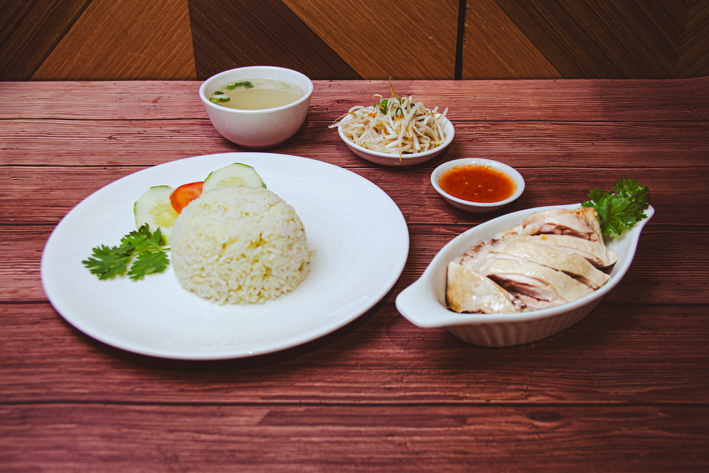 Hainan Steamed Chicken Rice