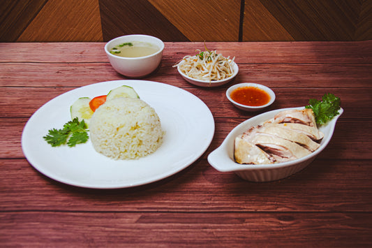 Hainan Steamed Chicken Rice