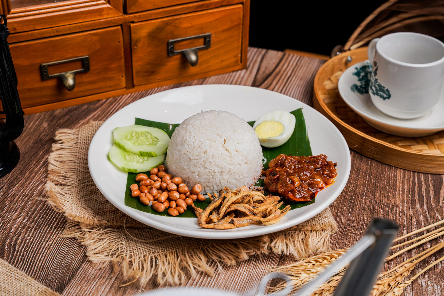 Nasi Lemak Biasa