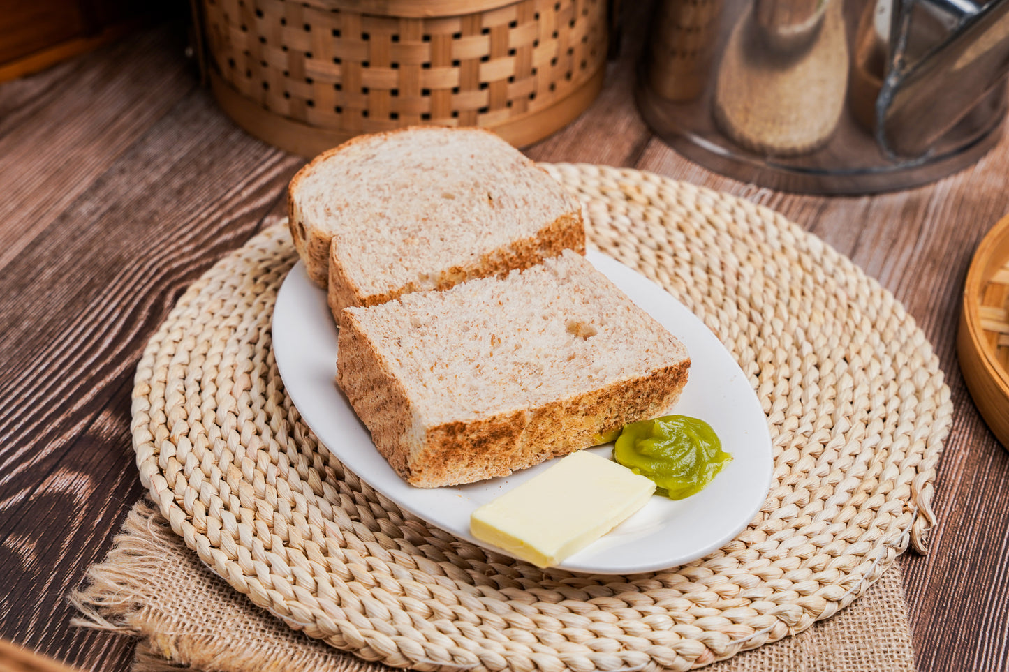 Wholemeal Roti Stim with Butter Kaya – Papparich Malaysia